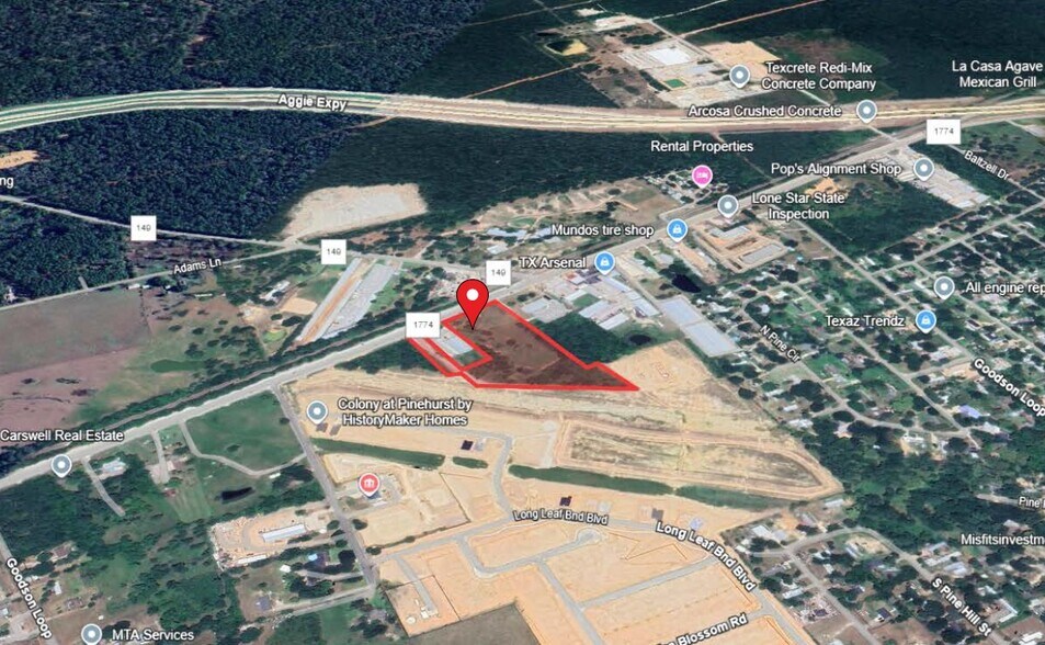 0 Fm-1774, Pinehurst, TX à vendre - Aérien - Image 2 de 5