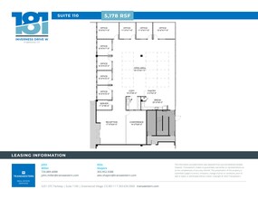 181 Inverness Dr W, Englewood, CO for lease Site Plan- Image 1 of 1