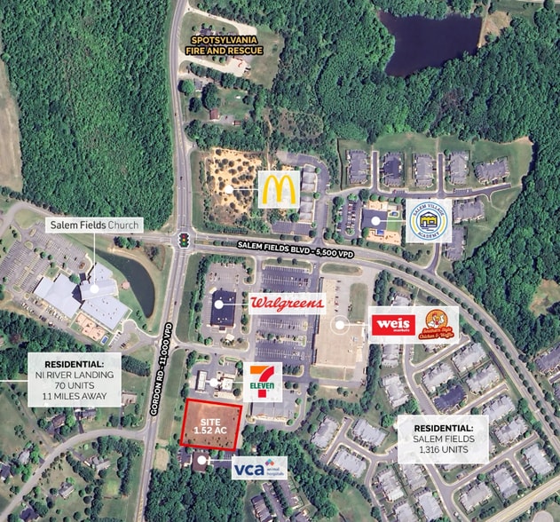 11111 Gordon Rd, Fredericksburg, VA for lease - Building Photo - Image 1 of 5