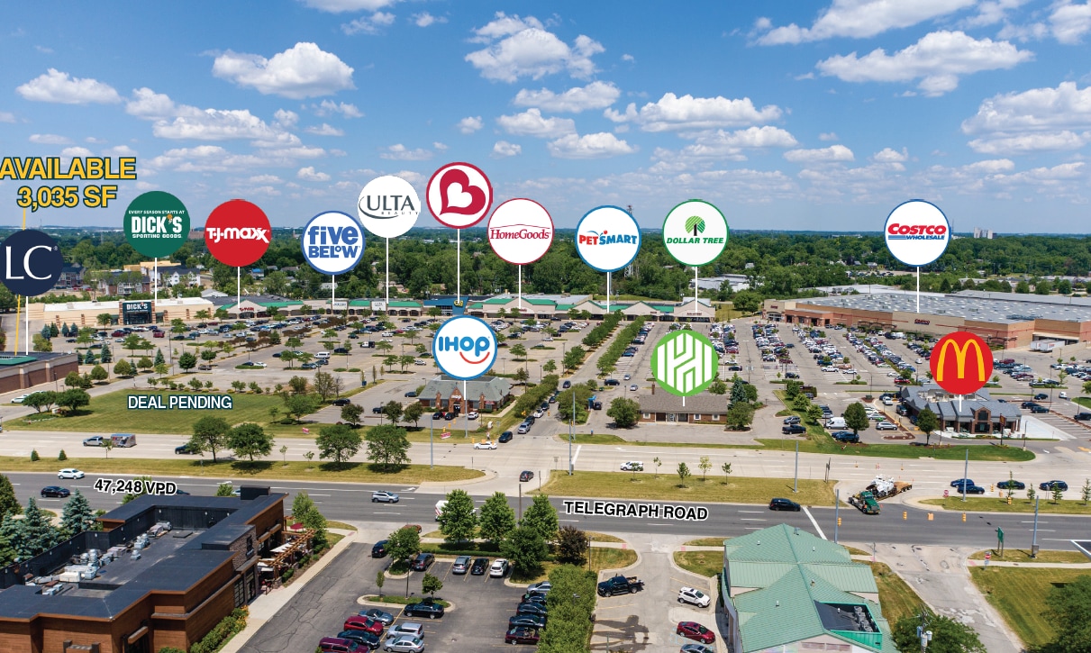 2105-2385 S Telegraph Rd, Bloomfield Hills, MI for lease Building Photo- Image 1 of 4