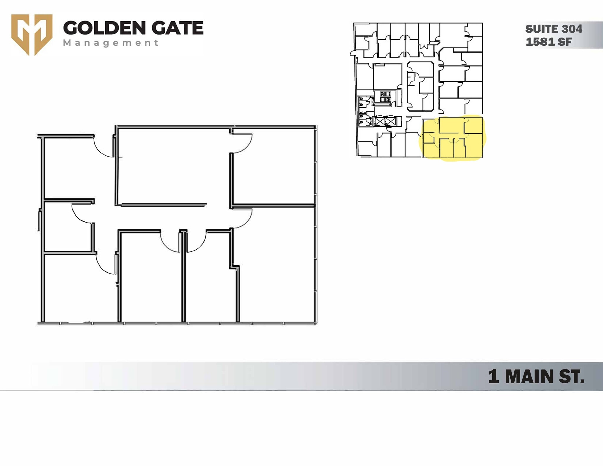 1 Main St, Eatontown, NJ for lease Site Plan- Image 1 of 2