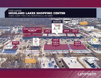 Plus de détails pour 42937-43291 7 Mile Rd, Northville, MI - Commerce de détail à louer