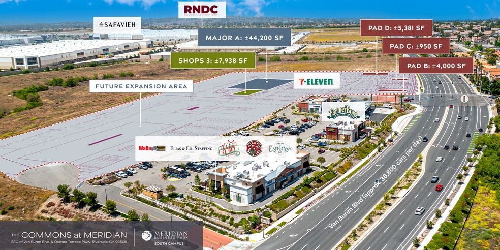 20681 Van Buren Boulevard Blvd, Riverside, CA à louer - Aérien - Image 1 de 6