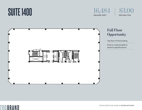 700 N Brand Blvd, Glendale, CA for lease Floor Plan- Image 1 of 1