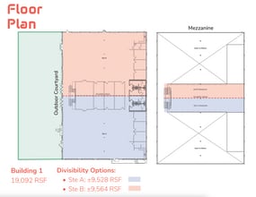 8468 Warner Dr, Culver City, CA à louer Plan d’étage- Image 1 de 5