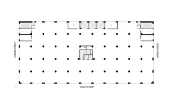 150 Varick St, New York, NY à louer Plan d’étage- Image 1 de 8