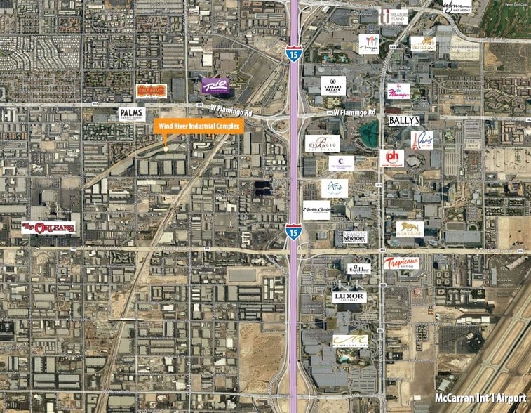 4301 S Valley View Blvd, Las Vegas, NV à louer - Aérien - Image 3 de 34