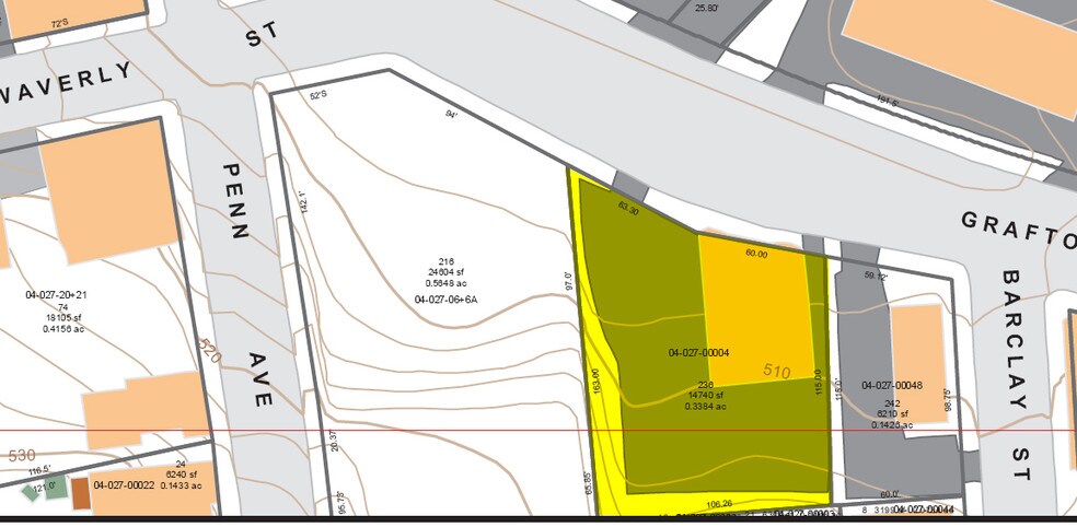 220 Grafton St, Worcester, MA à louer - Plan cadastral - Image 2 de 5
