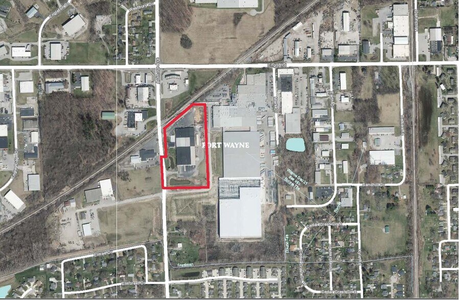 4419 Ardmore Ave, Fort Wayne, IN à louer - Aérien - Image 3 de 10