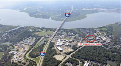 225 Seven Farms Dr, Daniel Island, SC - AERIAL  map view - Image1