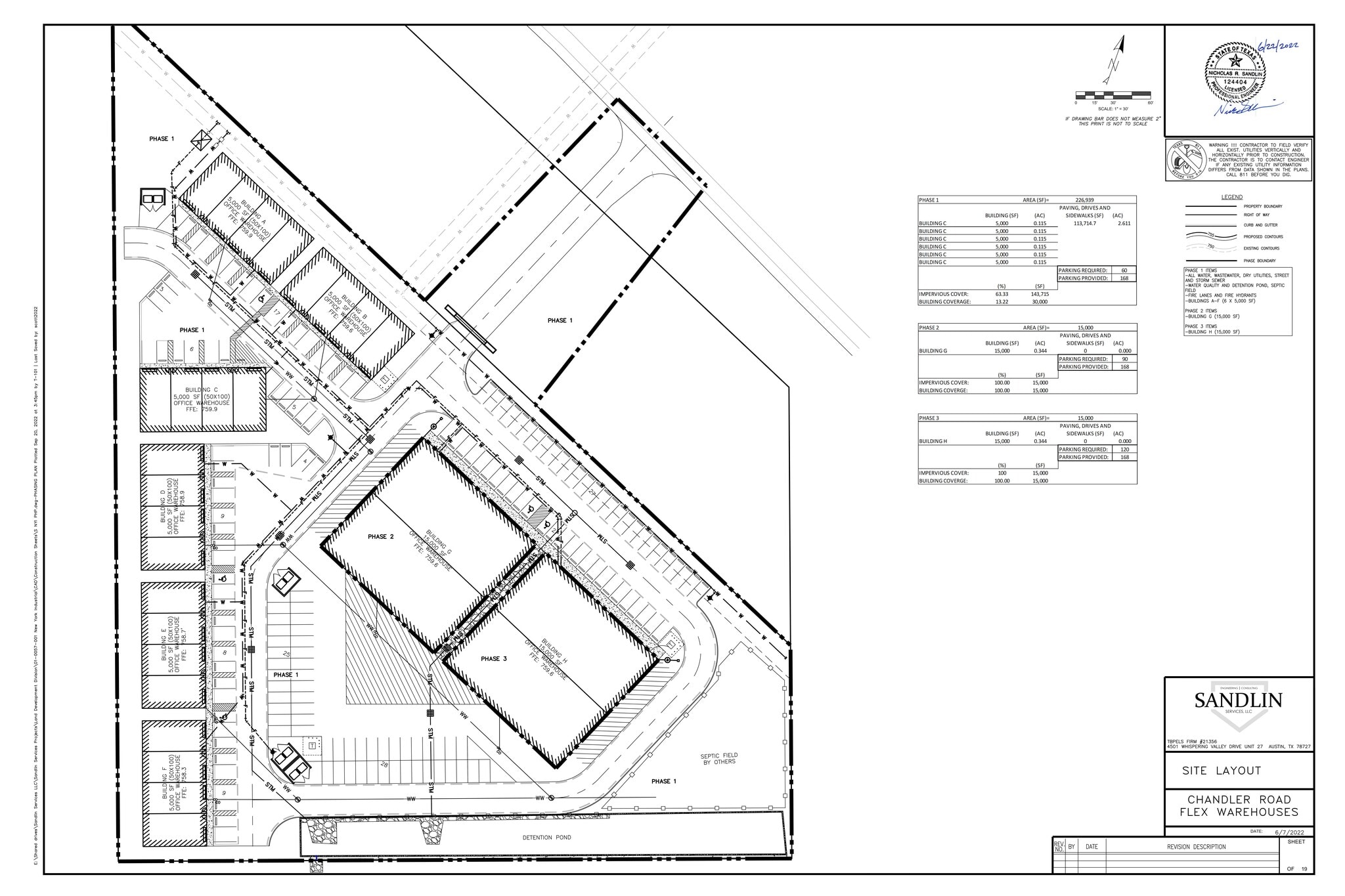 5957 Chandler Rd, Hutto, TX à louer Plan de site- Image 1 de 2