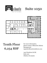 1447 Peachtree St NE, Atlanta, GA à louer Plan de site- Image 1 de 1