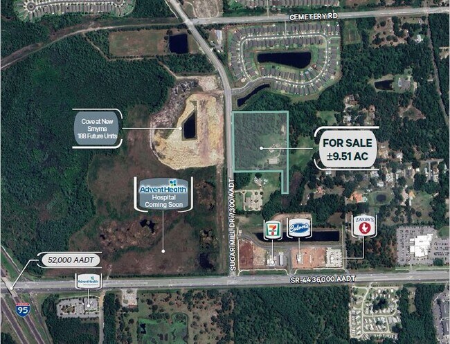 More details for 225 Sugar Mill Dr, New Smyrna Beach, FL - Land for Sale