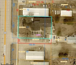 2212 Okoboji Ave, Milford, IA - Aérien  Vue de la carte