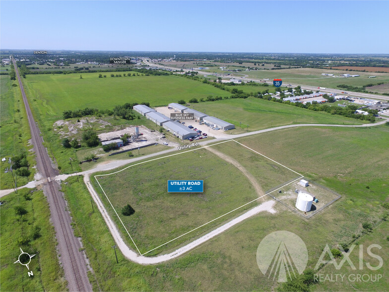 Utility Rd, Sanger, TX à vendre - Photo principale - Image 1 de 1