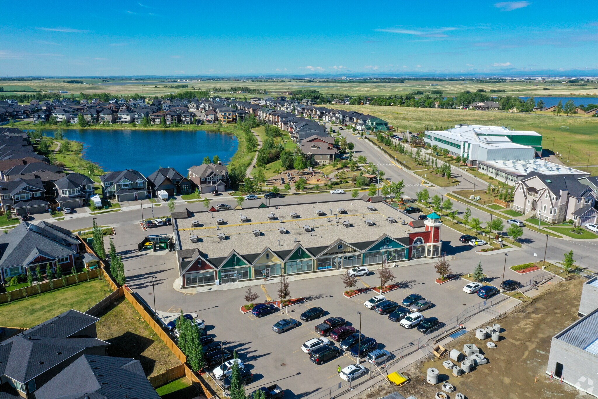 288 Kinniburgh Blvd E, Chestermere, AB for sale Aerial- Image 1 of 1