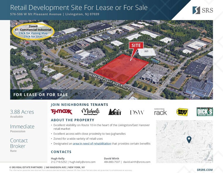 576-586 W Mt. Pleasant Ave, Livingston, NJ à vendre - Photo du bâtiment - Image 2 de 6