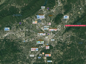 3939 Valley Gateway Blvd, Roanoke, VA - AERIAL  map view