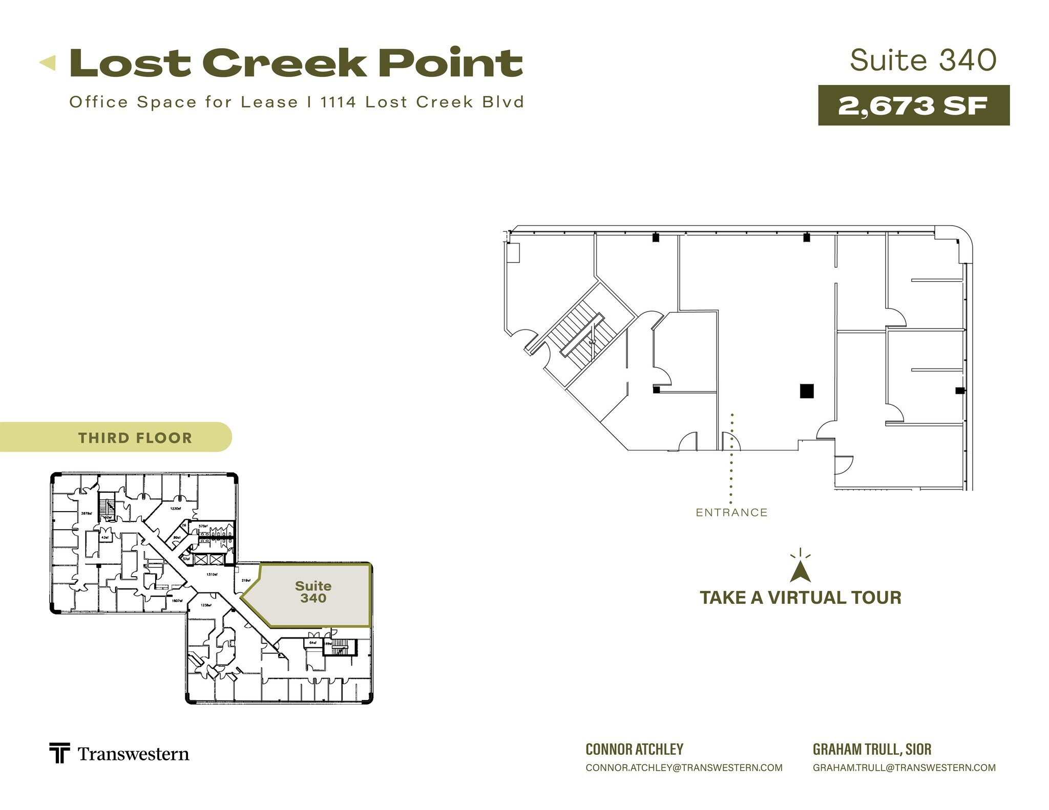 1114 Lost Creek Blvd, Austin, TX à louer Plan de site- Image 1 de 1