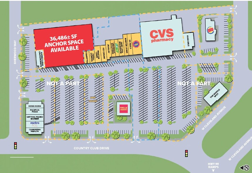 1143 Country Club Dr, Madera, CA for lease - Building Photo - Image 2 of 2