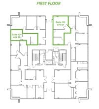 7410 Blanco Rd, San Antonio, TX à louer Plan d’étage- Image 1 de 1
