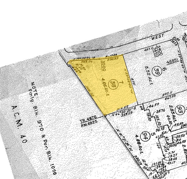 3500-3550 W Warren Ave, Fremont, CA à vendre - Plan cadastral - Image 3 de 3