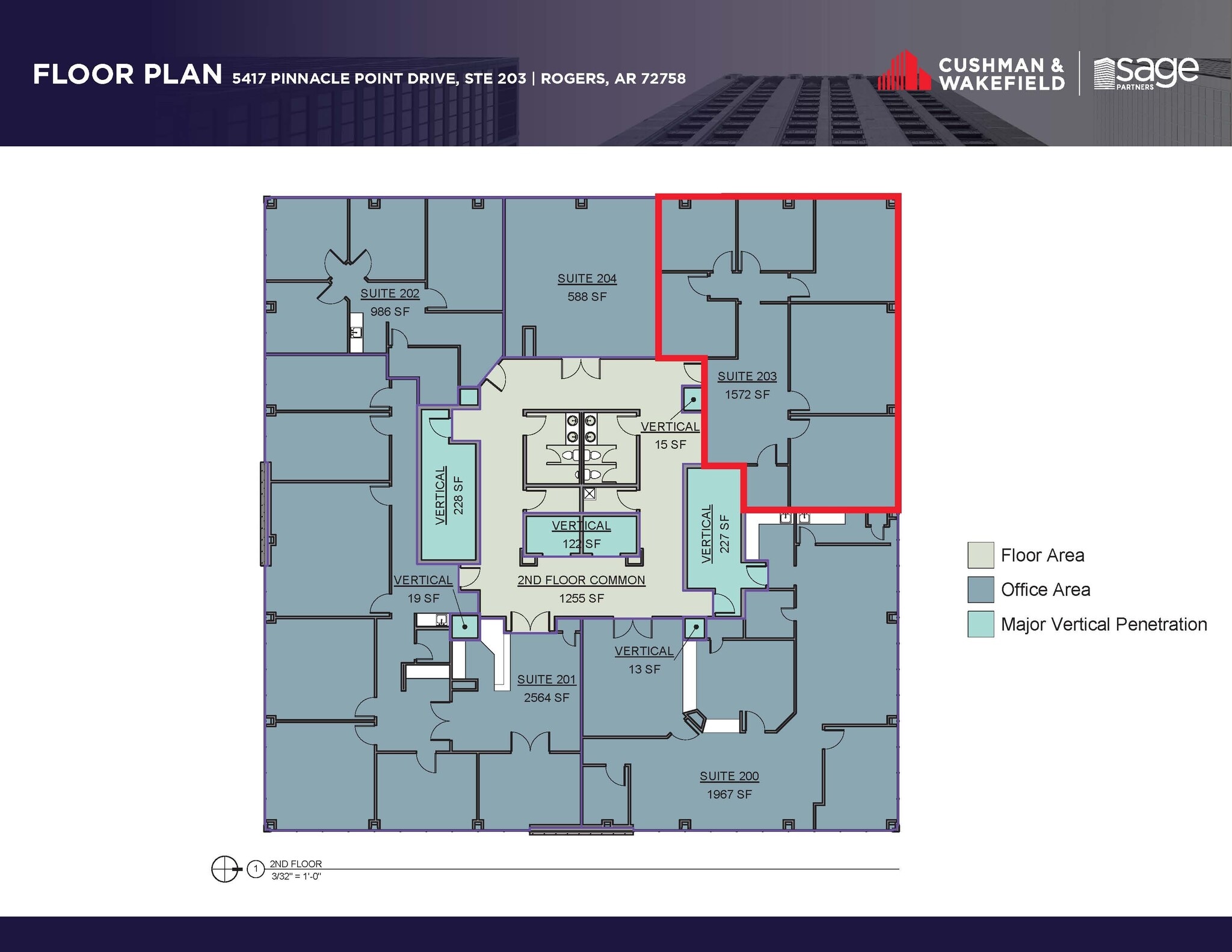 5417 Pinnacle Point Dr, Rogers, AR à louer Plan d’étage- Image 1 de 1
