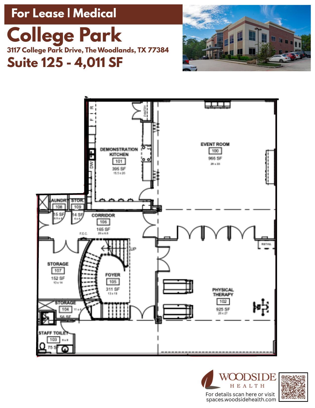 3117 College Park Dr, The Woodlands, TX for lease Floor Plan- Image 1 of 1