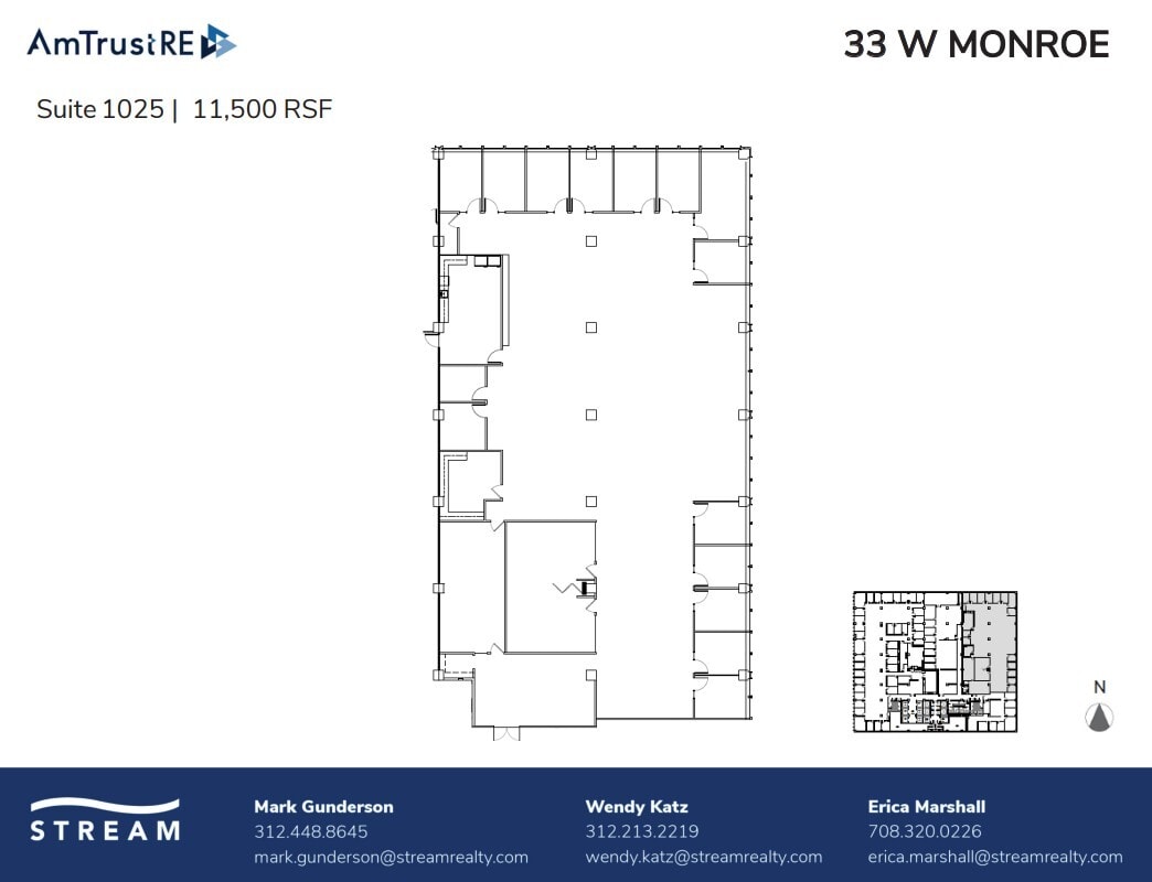 33 W Monroe St, Chicago, IL for lease Floor Plan- Image 1 of 1