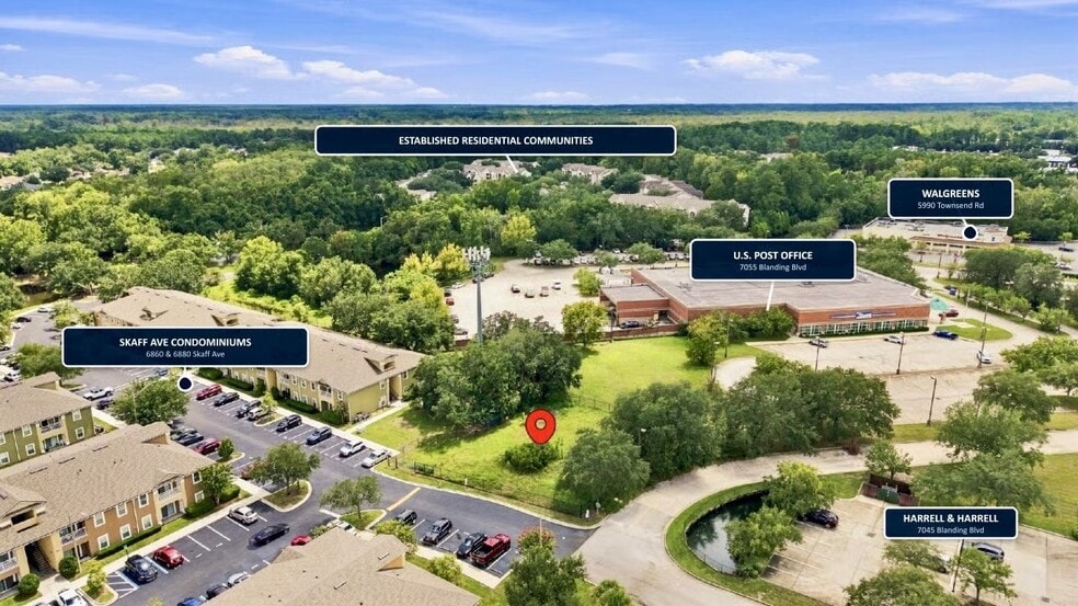 Blanding Blvd, Jacksonville, FL for sale - Aerial - Image 2 of 4