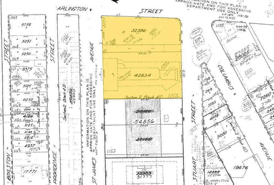 10 Saint James Ave, Boston, MA à louer - Plan cadastral - Image 2 de 15
