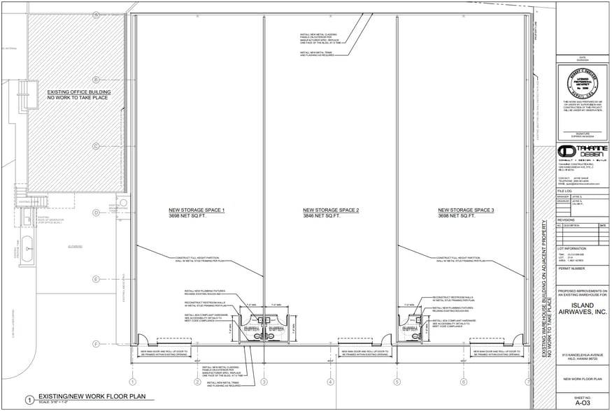 913 Kanoelehua Ave, Hilo, HI à louer - Plan de site - Image 3 de 7