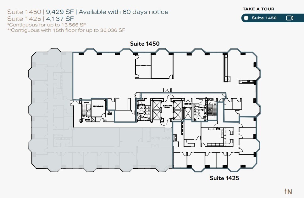 550 W C St, San Diego, CA for lease Floor Plan- Image 1 of 1