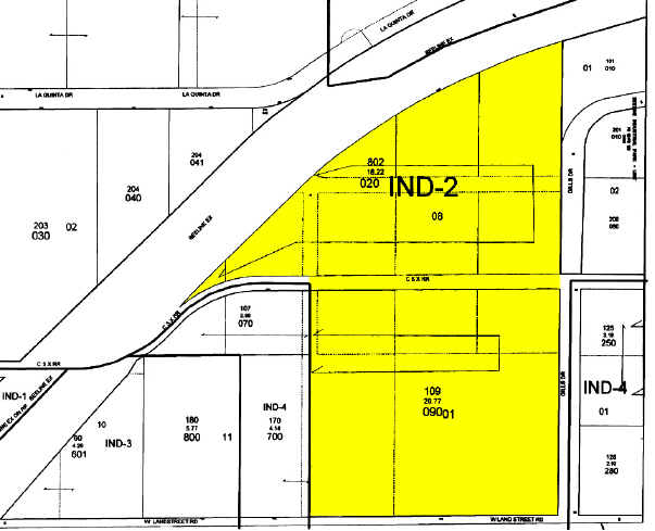 1125 Gills Dr, Orlando, FL à louer - Plan cadastral - Image 3 de 9