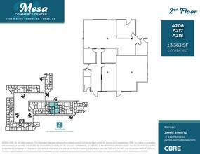 1930 S Alma School Rd, Mesa, AZ à louer Plan d  tage- Image 2 de 2