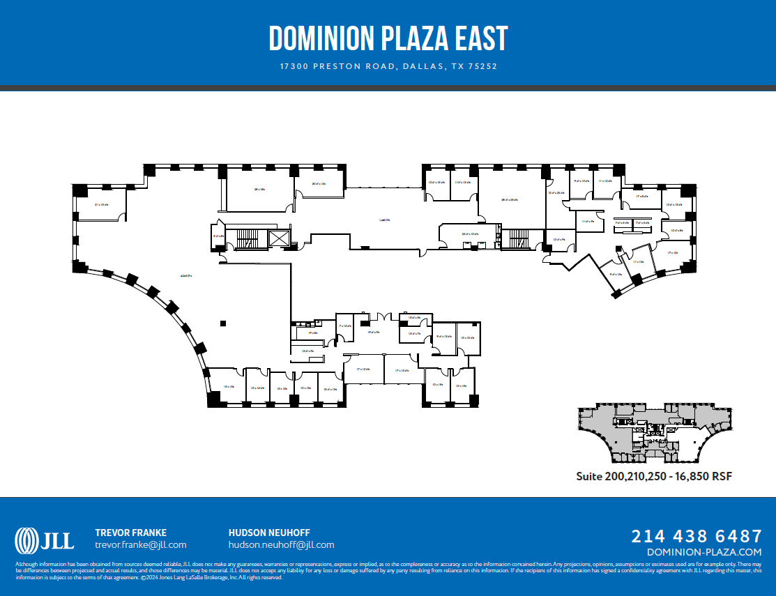 17304 Preston Rd, Dallas, TX à louer Plan d’étage- Image 1 de 1