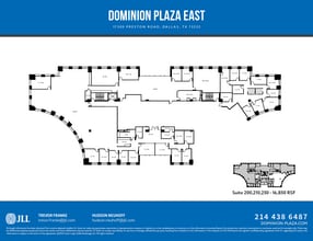 17304 Preston Rd, Dallas, TX à louer Plan d’étage- Image 1 de 1