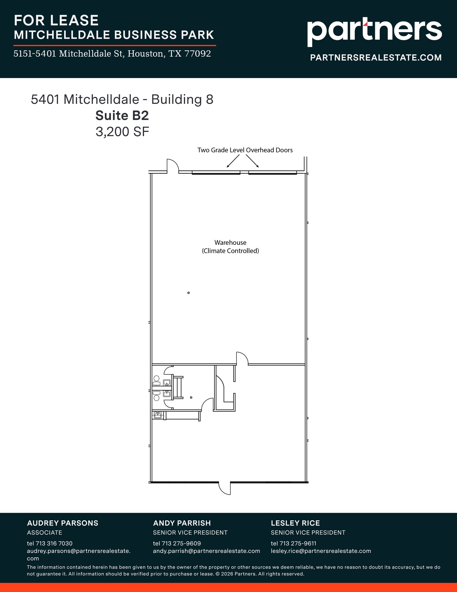 5151 Mitchelldale St, Houston, TX à louer Plan de site- Image 1 de 1