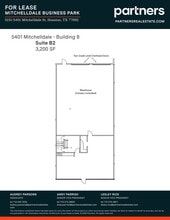 5151 Mitchelldale St, Houston, TX à louer Plan de site- Image 1 de 1