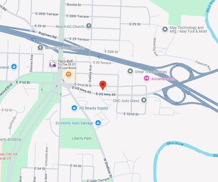 5601 E 31st St, Kansas City, MO à vendre - Photo du bâtiment - Image 2 de 3