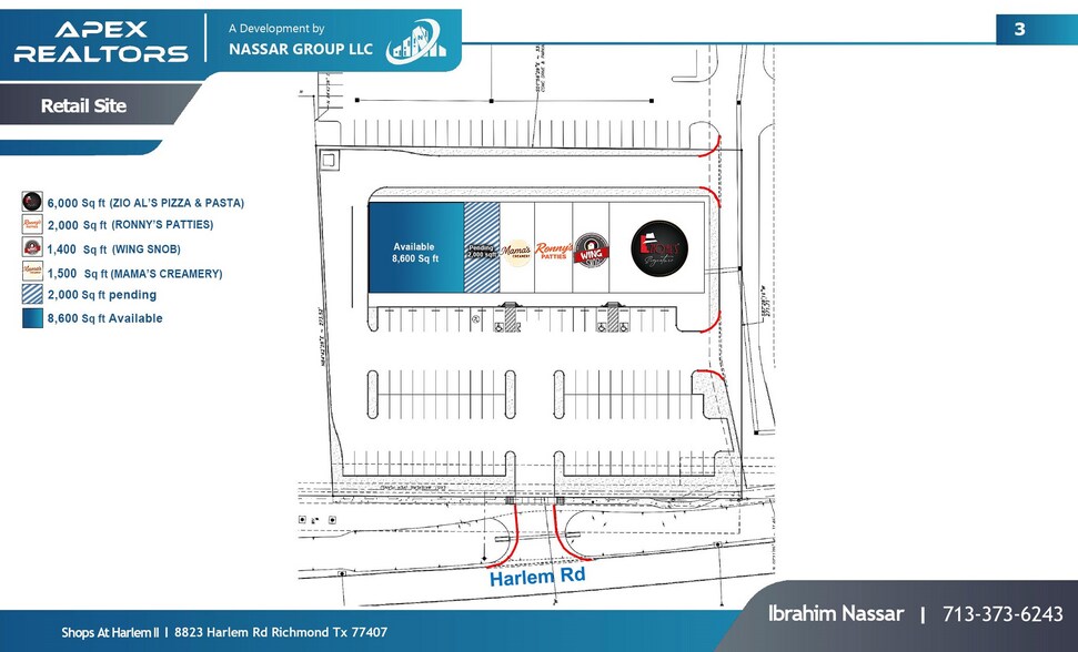 Beechnut St & Harlem Rd, Richmond, TX à louer - Photo du bâtiment - Image 2 de 6