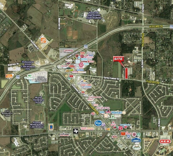 5902 Spring Stuebner Rd, Spring, TX à vendre Photo du bâtiment- Image 1 de 4