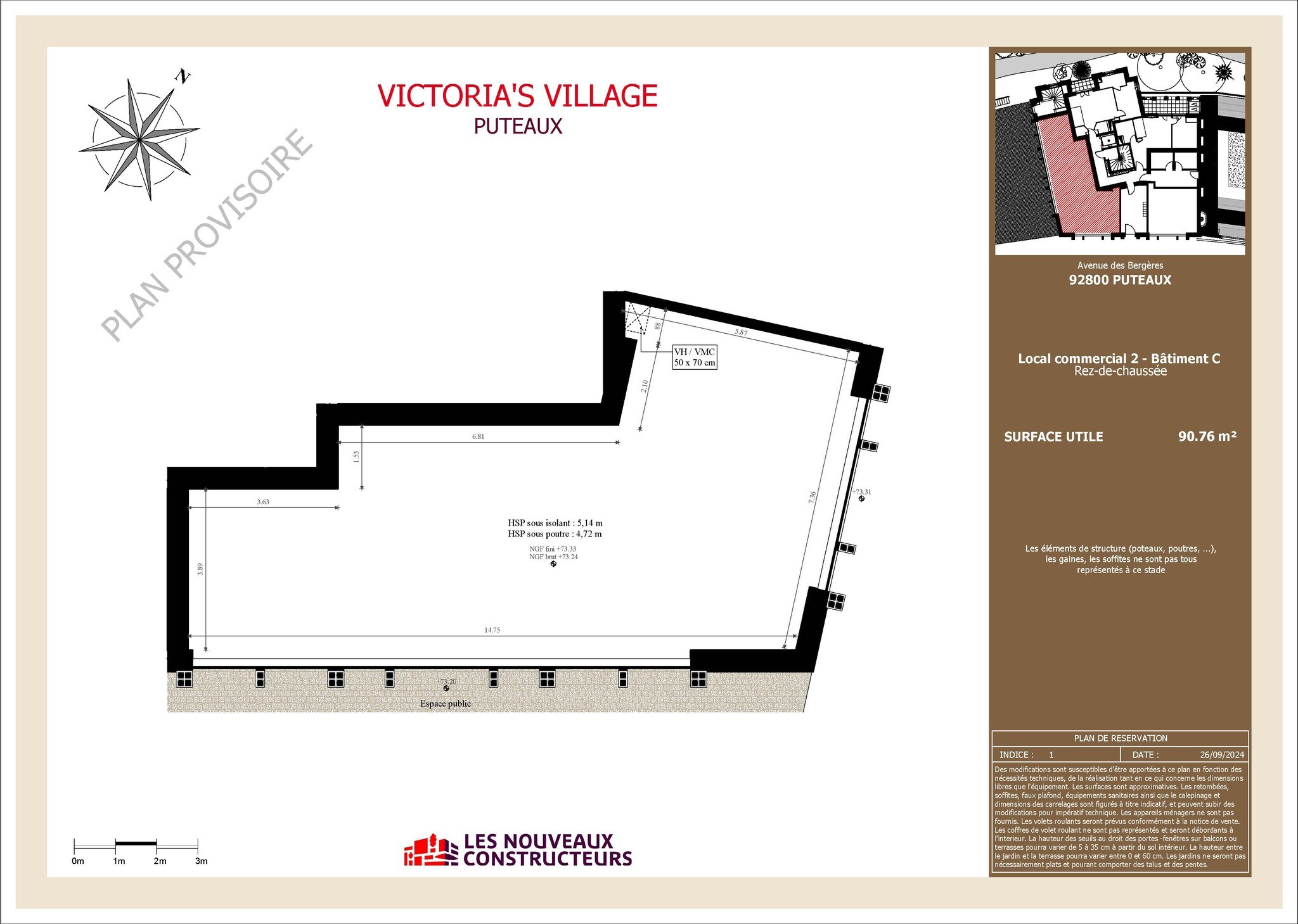 151 Avenue du Président Wilson, Puteaux for lease Floor Plan- Image 1 of 1