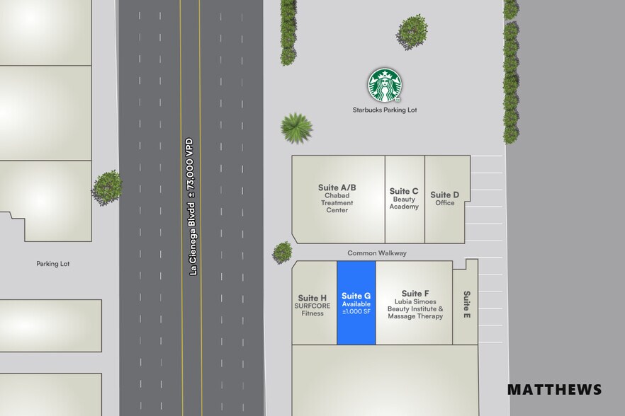 1750-1756 S La Cienega Blvd, Los Angeles, CA à louer - Photo du bâtiment - Image 3 de 3