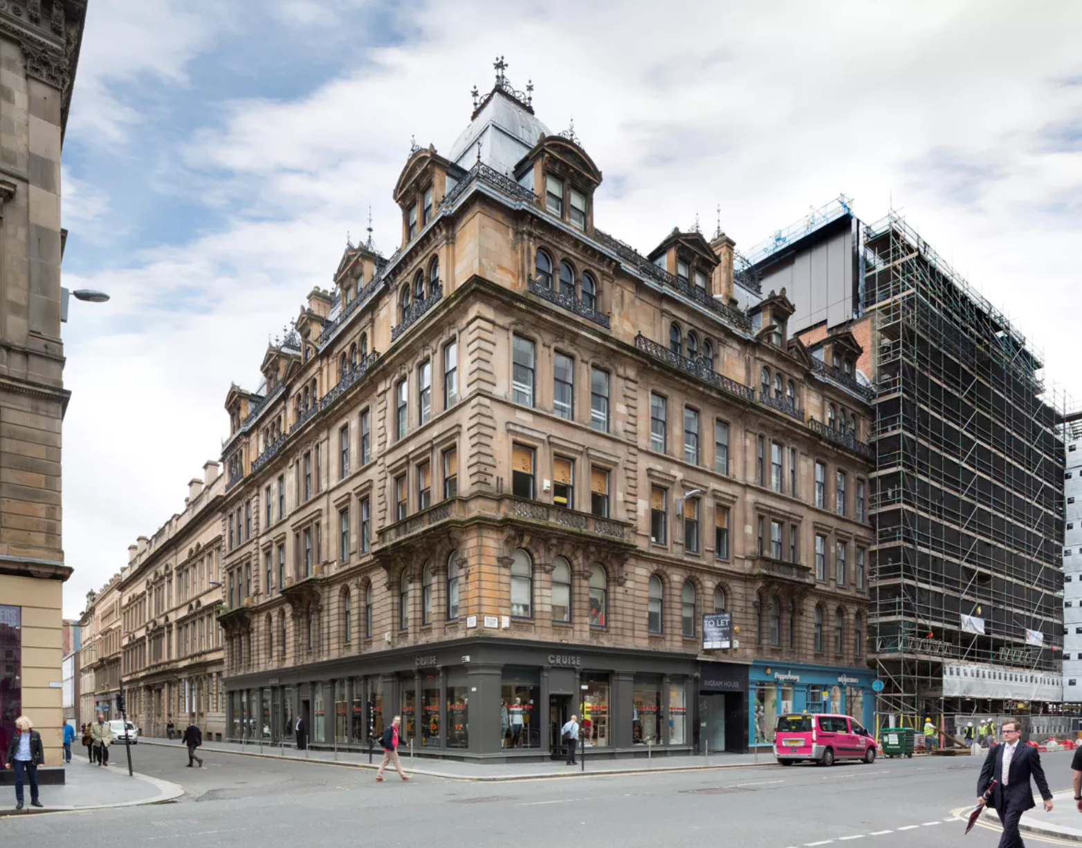 223-229 Ingram St, Glasgow for lease Building Photo- Image 1 of 3