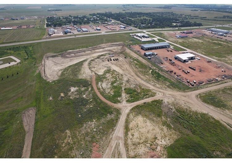 LOT 1A BLOCK 1 SE1/4 Sec 16 -T140N- R96W, Dickinson, ND for sale Aerial- Image 1 of 2