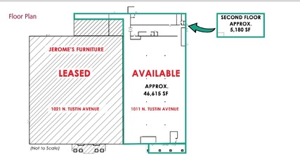 1011-1021 N Tustin Ave, Anaheim, CA à louer Plan d  tage- Image 2 de 2