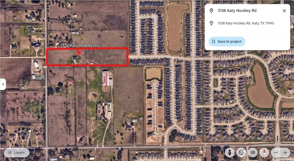 5138 Katy Hockley Rd, Katy, TX à vendre - Aérien - Image 2 de 4