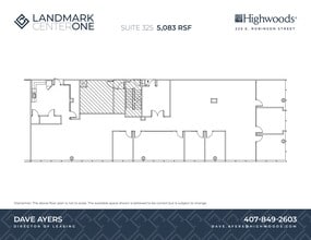 225 E Robinson St, Orlando, FL à louer Plan de site- Image 1 de 1