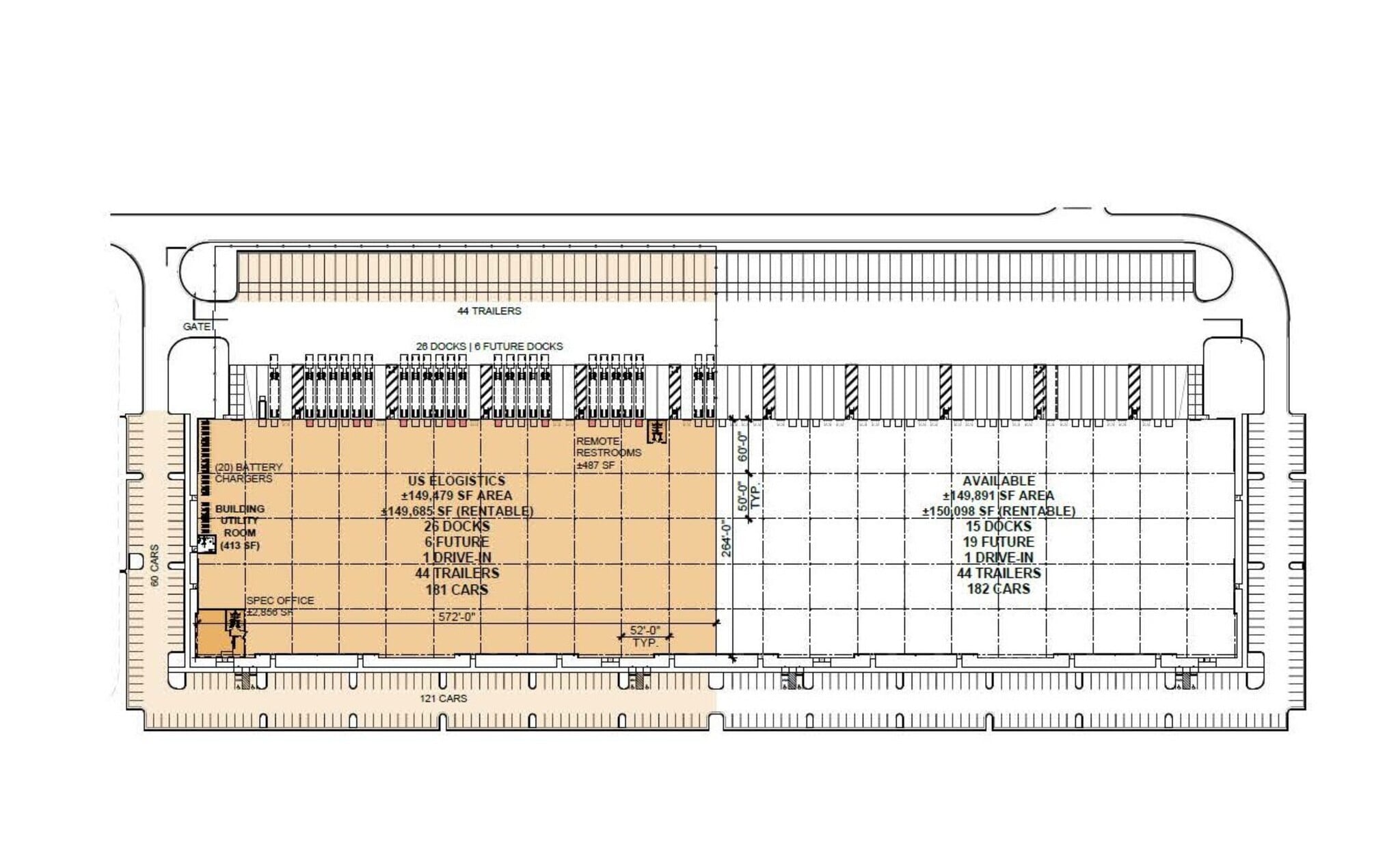 30 Aberdeen Rd, Hampton, VA à louer Plan de site- Image 1 de 2